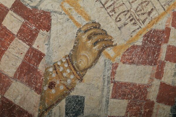 Officiating Church Fathers, detail