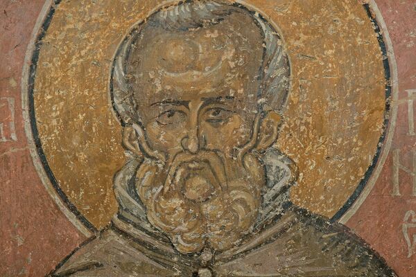 Saint Paphnutius, detail