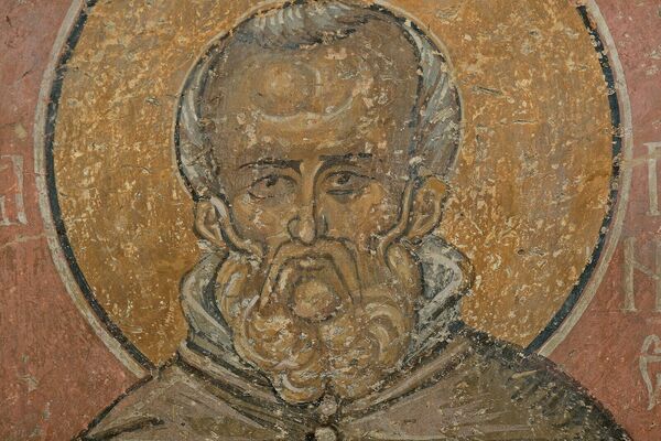 Saint Paphnutius, detail