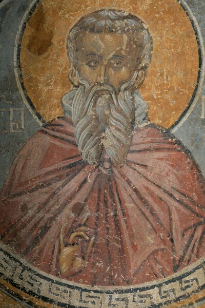 Saint Paisius, detail