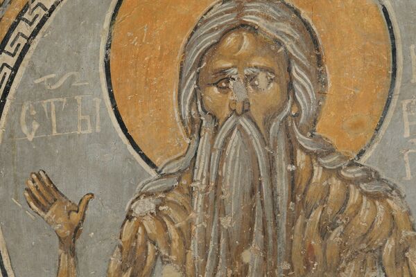 Saint Macarius of Egypt, detail