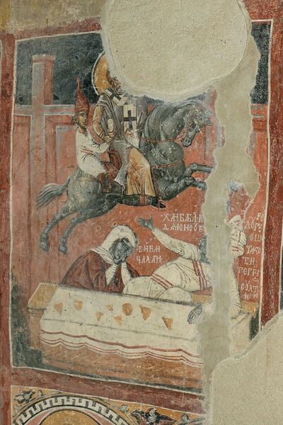 Saint Nicholas Rescues Basil from Captivity