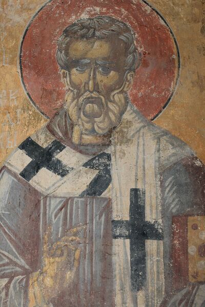 Saint Peter of Alexandria, detail