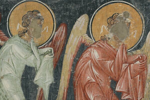 Procession of Angels, detail