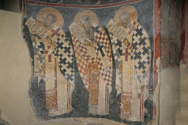 Officiating Church Fathers, detail