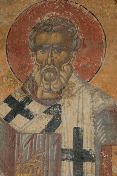 Saint Peter of Alexandria, detail