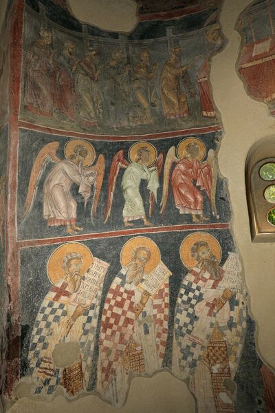 View of the North Side of the Altar Apse