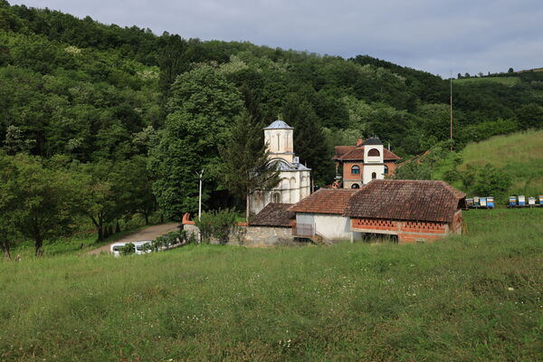 The monastery from the east side