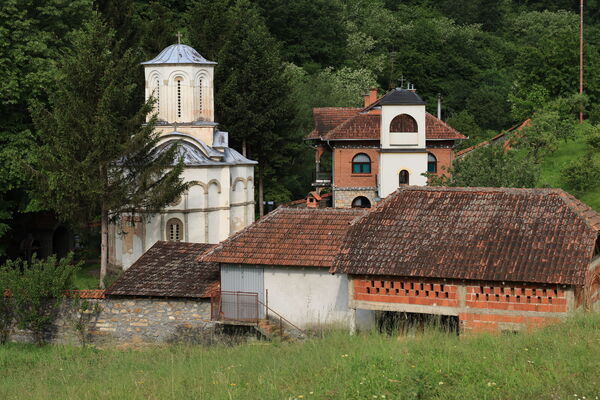 The monastery from the east side