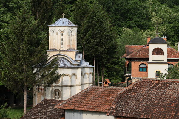 The monastery from the east side