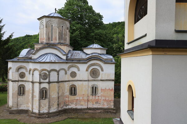 North side of the church