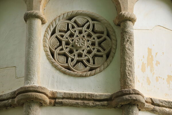Rosette of the southern apse
