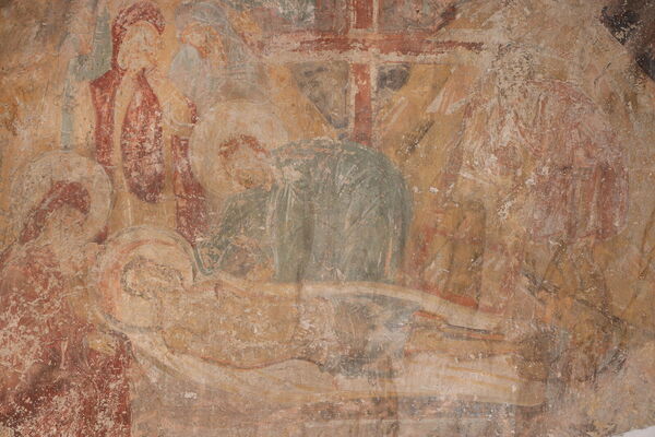 Lamentation of Christ, detail
