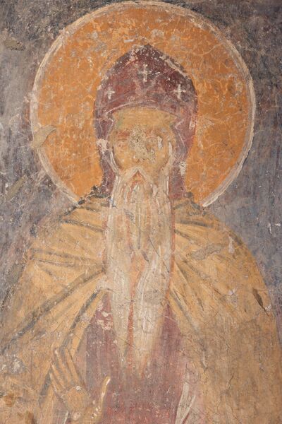 St. Simeon Nemanja, detail