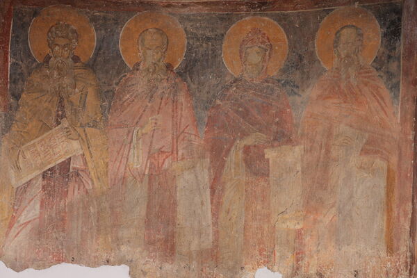 St. Arsenius, Sava the Anointed, Ephrem of Syria and Theodosius the Cenobiarch
