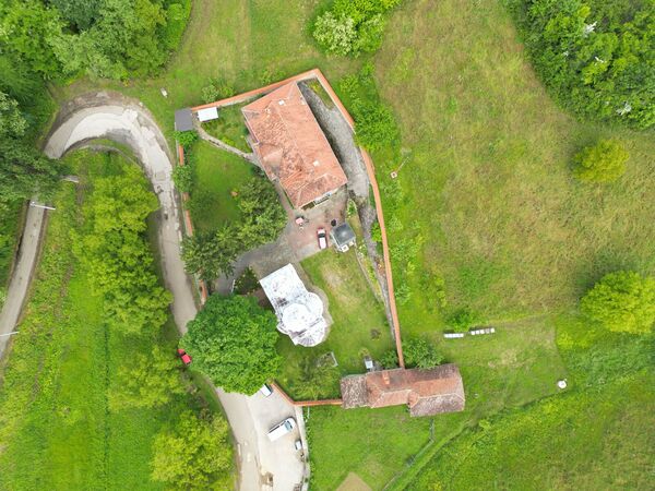 View of the monastery from above