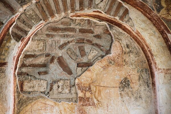 St. George or Nicetas on a white horse, detail