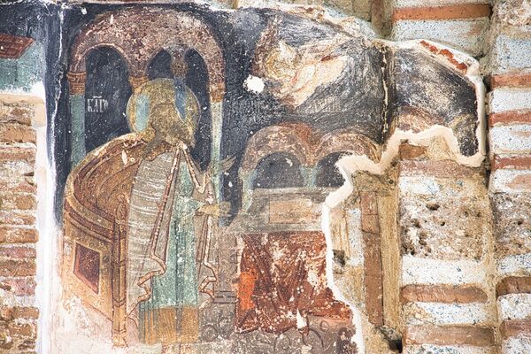 Annunciation to Zechariah, detail