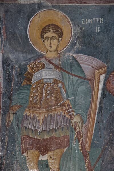 St. Demetrius, detail
