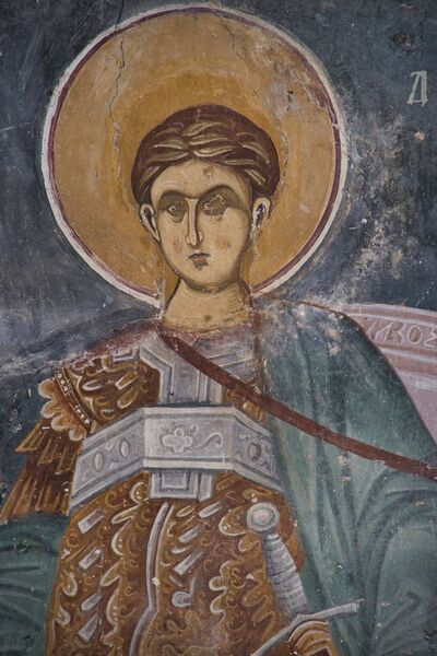 St. Demetrius, detail
