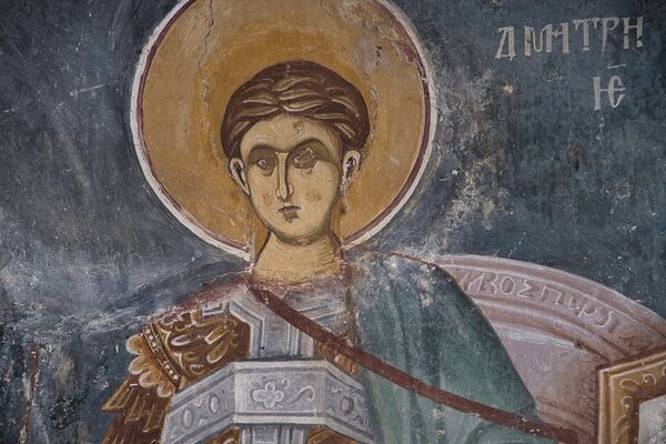 St. Demetrius, detail
