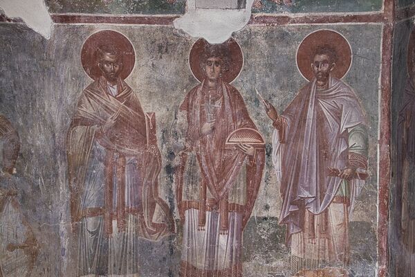 Holy healers Cosmas, Panteleimon and Damian
