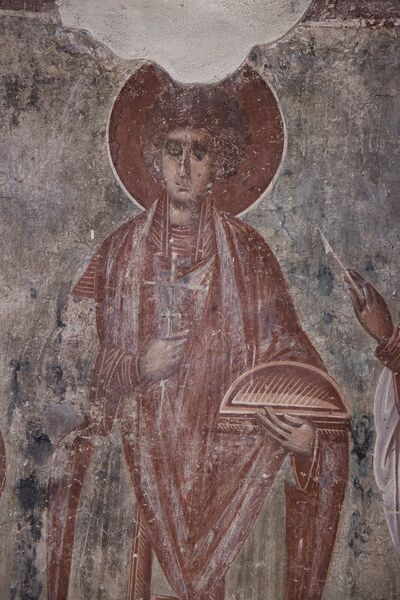 St. Panteleimon, detail