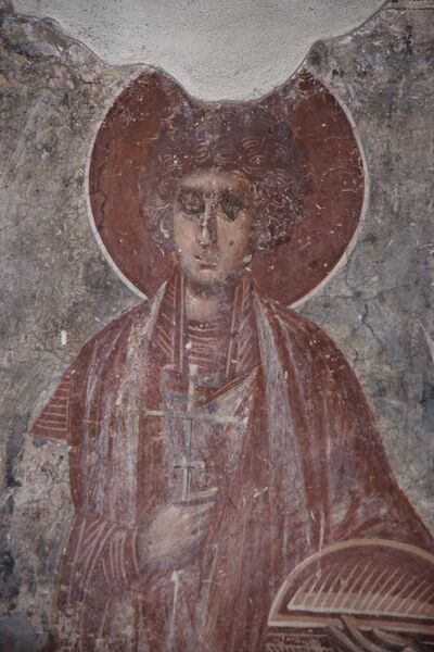St. Panteleimon, detail