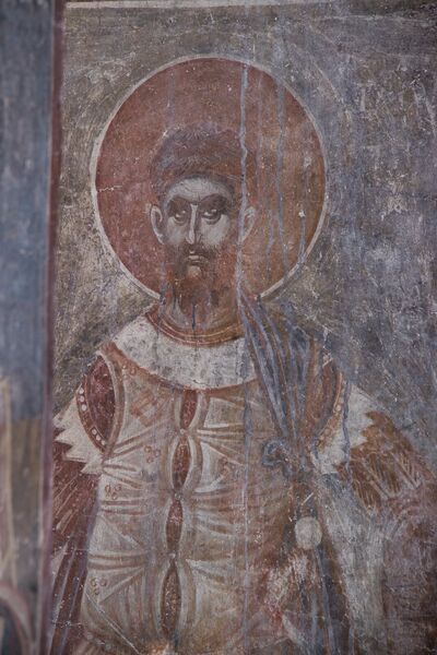 St. Theodore Tyron, detail