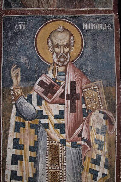 St. Nicholas of Myra, detail