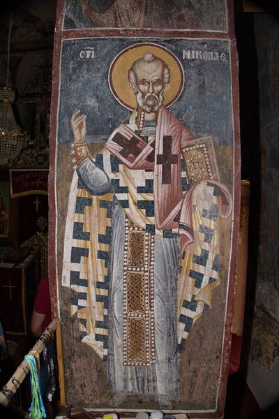 St. Nicholas of Myra, detail