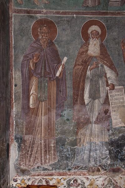 St. Athanasius the Athonite and Arsenius the Great