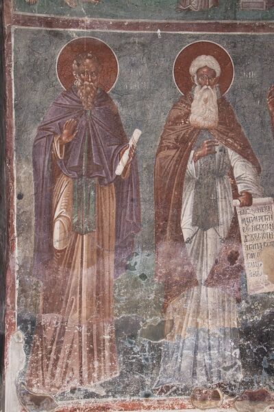St. Athanasius the Athonite and Arsenius the Great