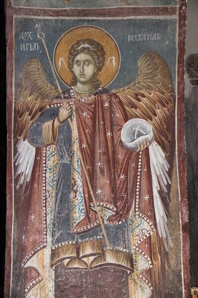 Archangel Michael, detail