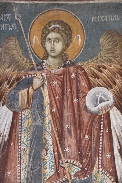 Archangel Michael, detail