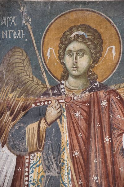 Archangel Michael, detail