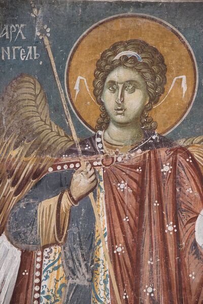 Archangel Michael, detail