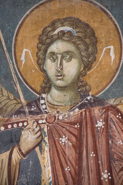 Archangel Michael, detail