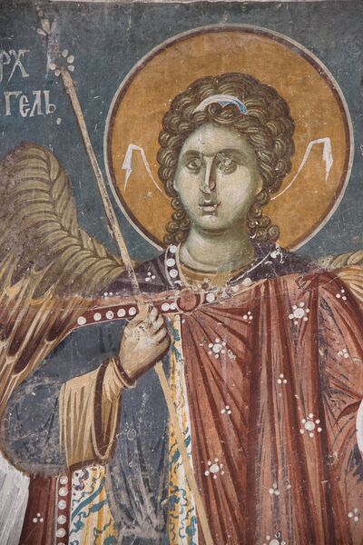 Archangel Michael, detail