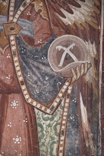 Archangel Gabriel, detail