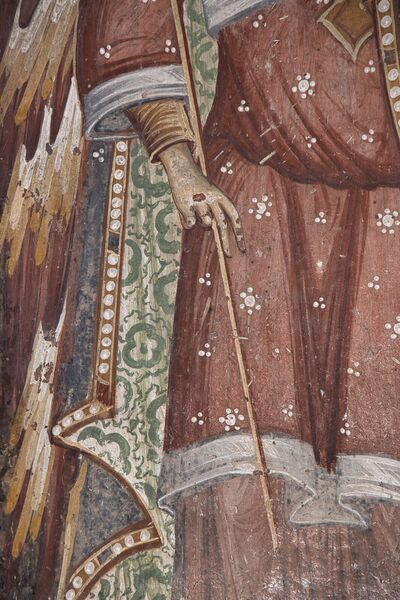 Archangel Gabriel, detail