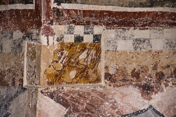 Painted plinth