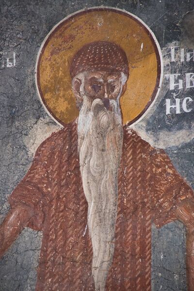 St. Paul of Thebes, detail
