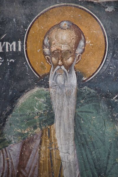 St. Euthymius, detail