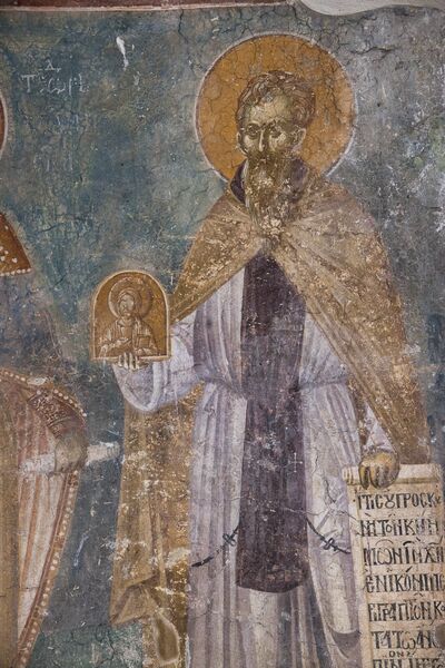 St. Stephen the New, detail