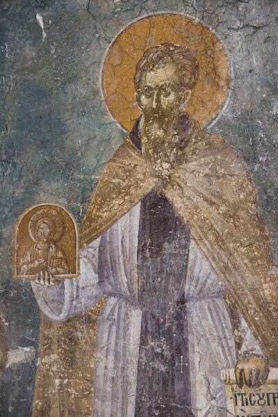 St. Stephen the New, detail