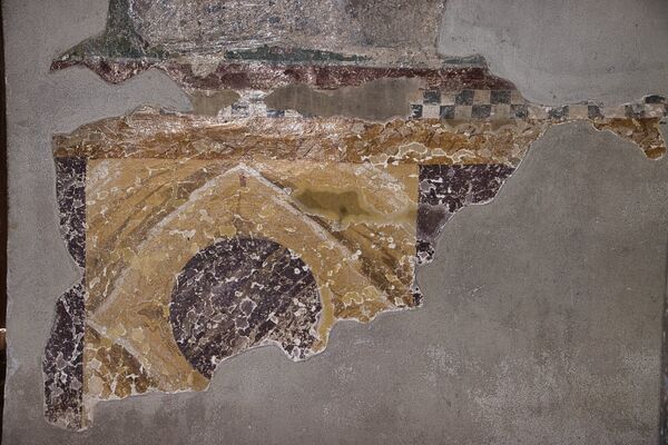 Painted plinth