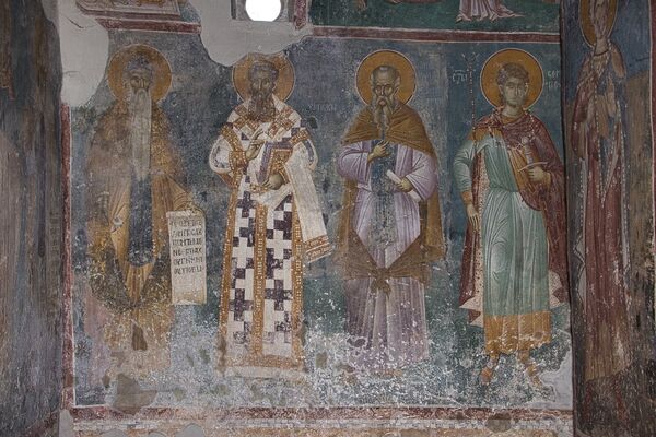 St. Simeon Nemanja, Sava the Serbian, Theodosius the Cenobiarch and Sergius