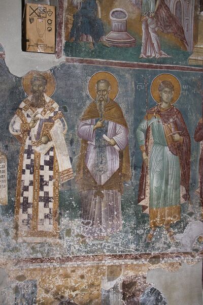 St. Sava, Theodosius the Cenobiarch and Sergius