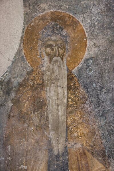 St. Simeon Nemanja, detail